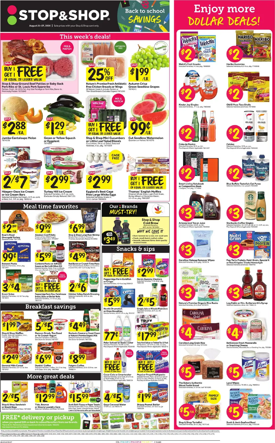 Stop & Shop Weekly Ad