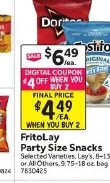 FritoLay Party Size