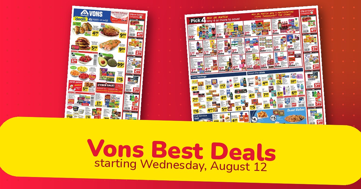 Vons Best Deals
