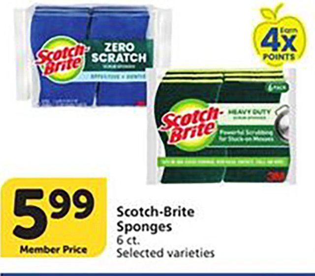 Scotch-Brite Sponges