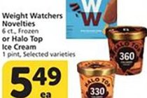 Weight Watchers/Halo Top
