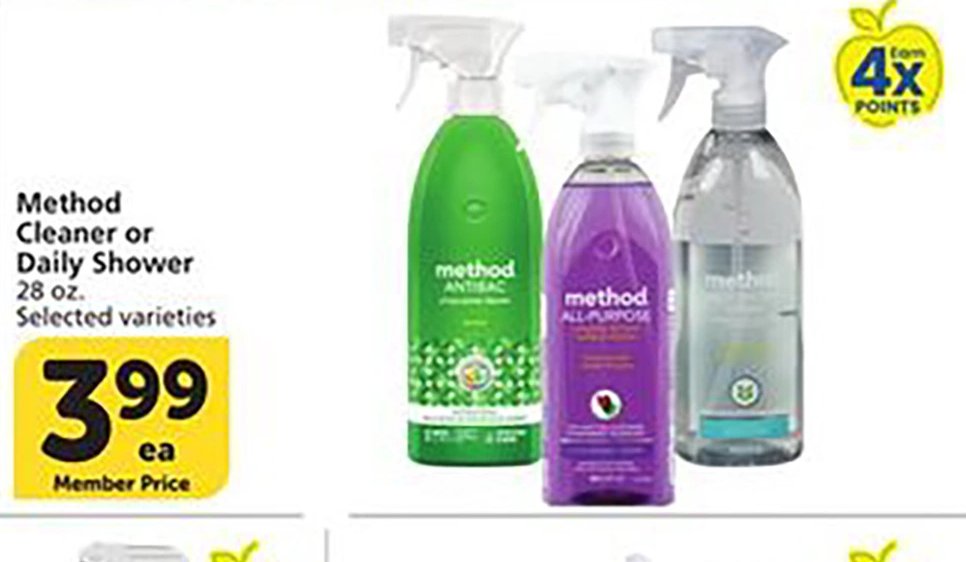 Method Cleaner or Daily Shower