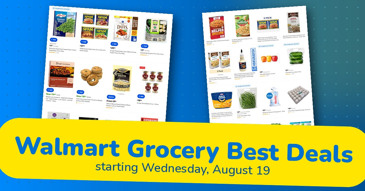 Walmart Grocery Best Deals