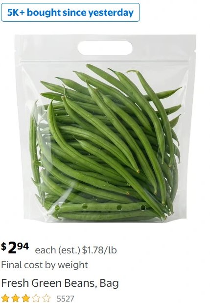 Fresh Green Beans