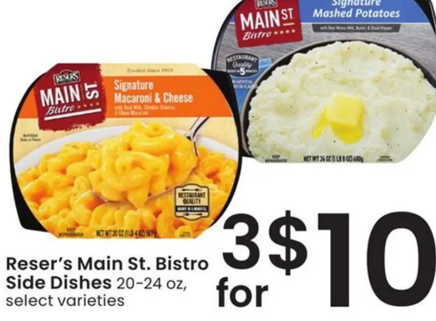 Reser's Main St. Bistro Side Dishes