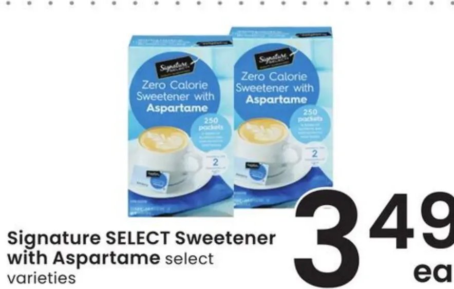 Signature SELECT Sweetener with Aspartame