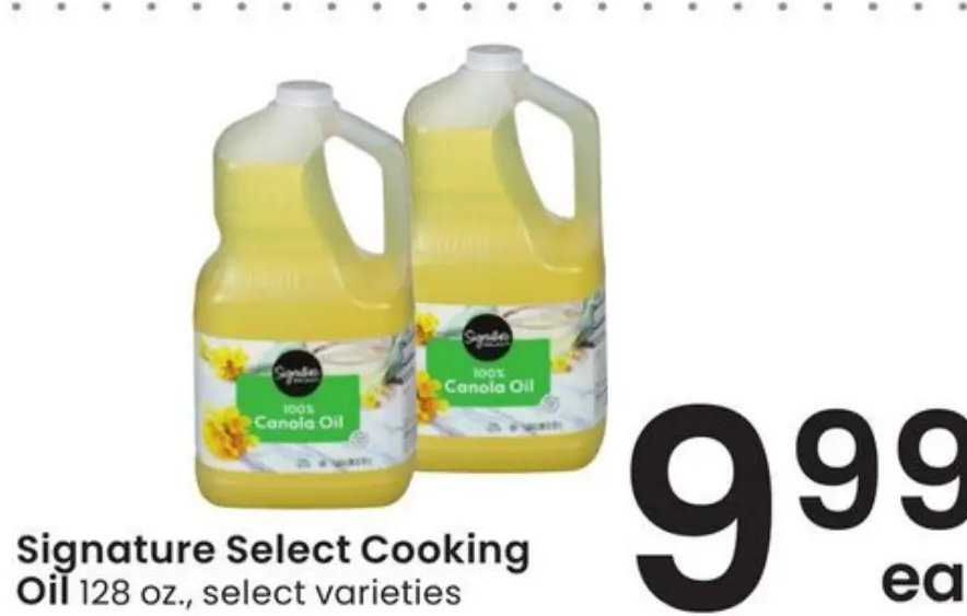 Signature Select Cooking Oil