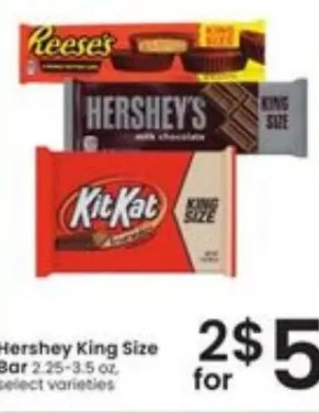 Hershey King Size Bar