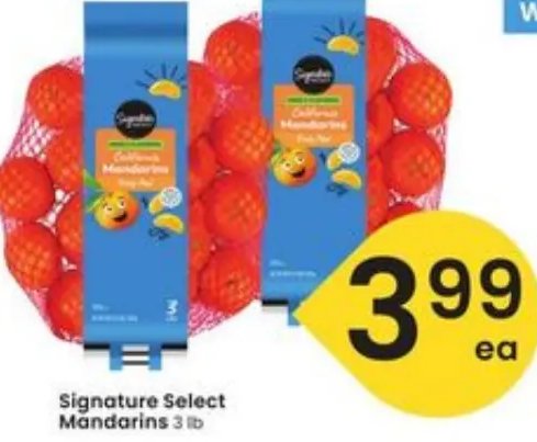 Signature Select Mandarins