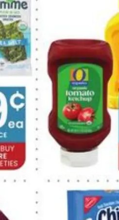 Open Nature Ketchup or O Organics Mustard