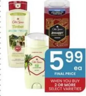 Old Spice Body Wash or Deodorant