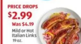 Mild or Hot Italian Links