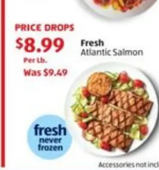 Fresh Atlantic Salmon