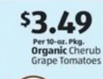 Organic Cherub Grape Tomatoes