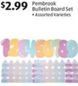 Pembrook Bulletin Board Set