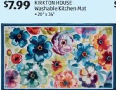 KIRKTON HOUSE Washable Kitchen Mat