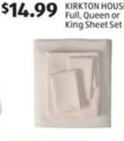 KIRKTON HOUSE Full, Queen or King Sheet Set