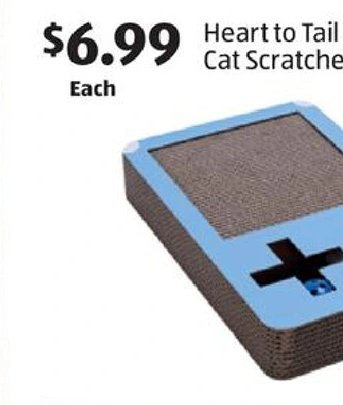 Heart to Tail Cat Scratcher with Catnip