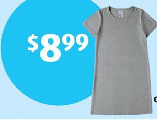 Serra Ladies' Romper or T-Shirt Dress