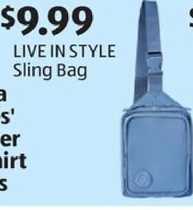 LIVE IN STYLE Sling Bag