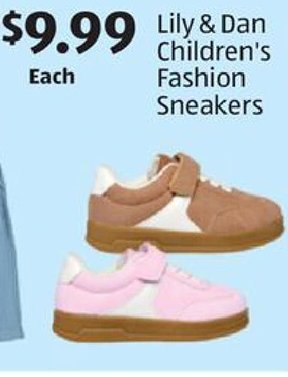 Lily & Dan Children's Fashion Sneakers