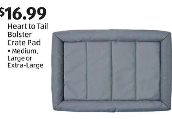 Heart to Tail Bolster Crate Pad