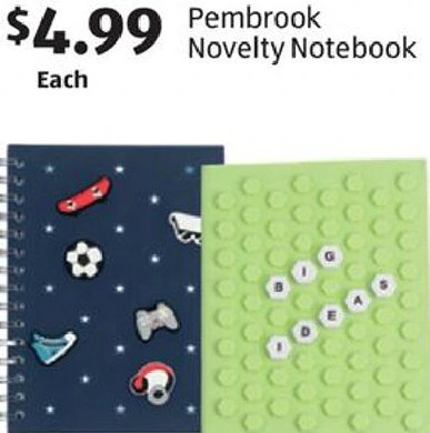 Pembrook Novelty Notebook