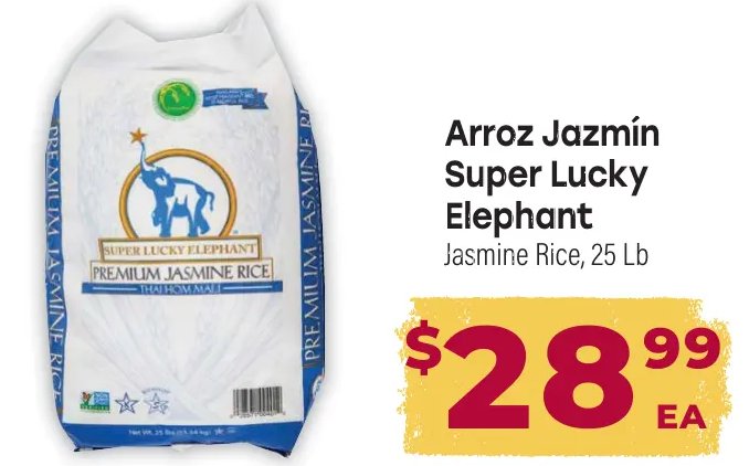 Arroz Jazmín Super Lucky Elephant