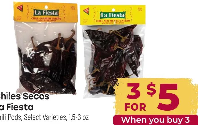 Chiles Secos La Fiesta