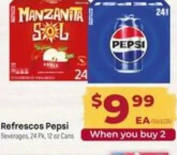 Refrescos Pepsi