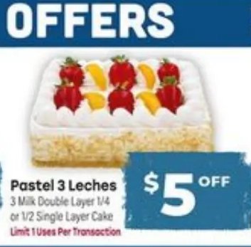 Pastel 3 Leches