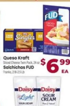 Queso Salchichas FUD