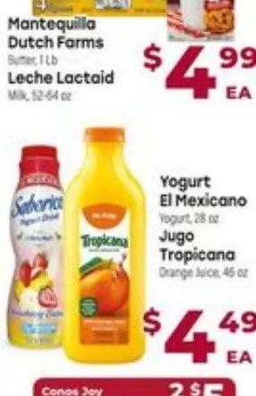 Mantequilla Dutch Farms / Leche Lactaid