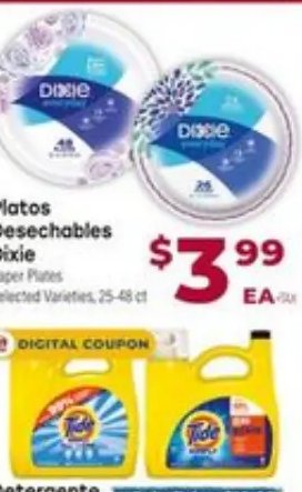 Platos Desechables Dixie