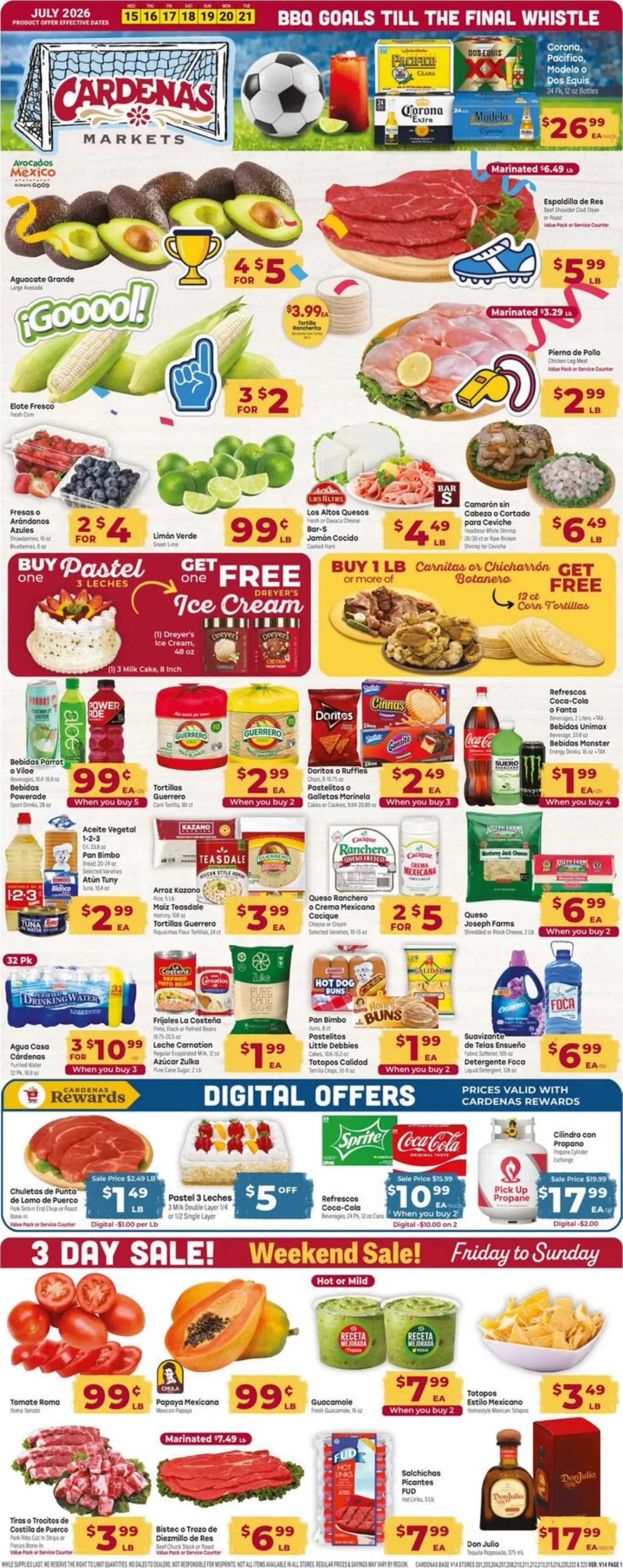 Cardenas Markets Weekly Ad Page 1