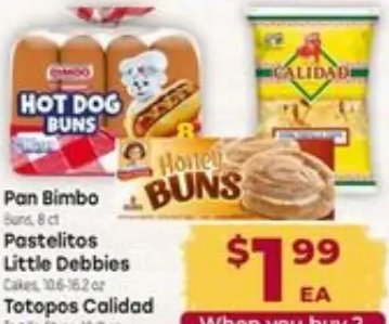 Pan Bimbo Pastelitos Little Debbies Totopos Calidad