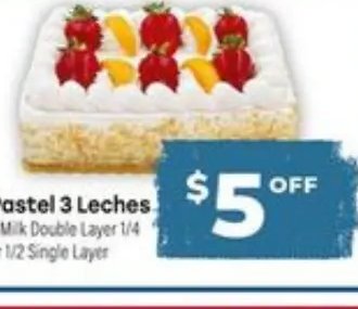 Pastel 3 Leches