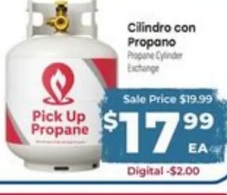 Cilindro con Propano