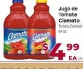 Jugo de Tomate Clamato