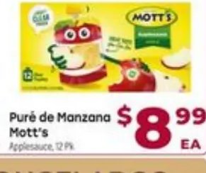 Puré de Manzana Mott's