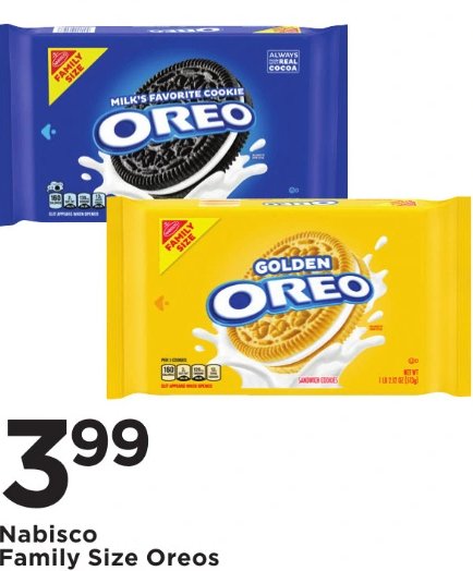 Nabisco Family Size Oreos