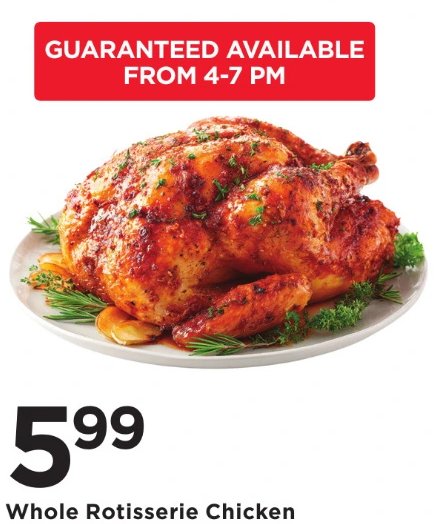 Whole Rotisserie Chicken