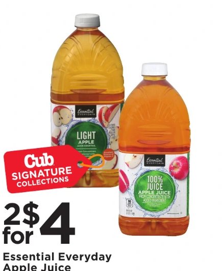 Essential Everyday Apple Juice