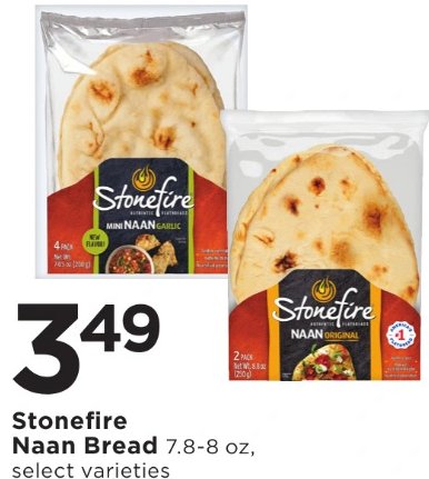 Stonefire Naan Bread