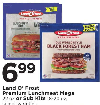 Land O' Frost Premium Lunchmeat Mega