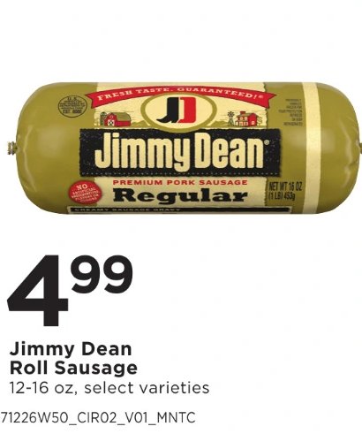 Jimmy Dean Roll Sausage