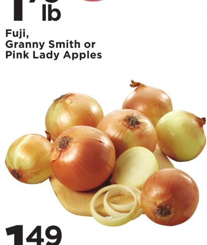 Fuji, Granny Smith or Pink Lady Apples
