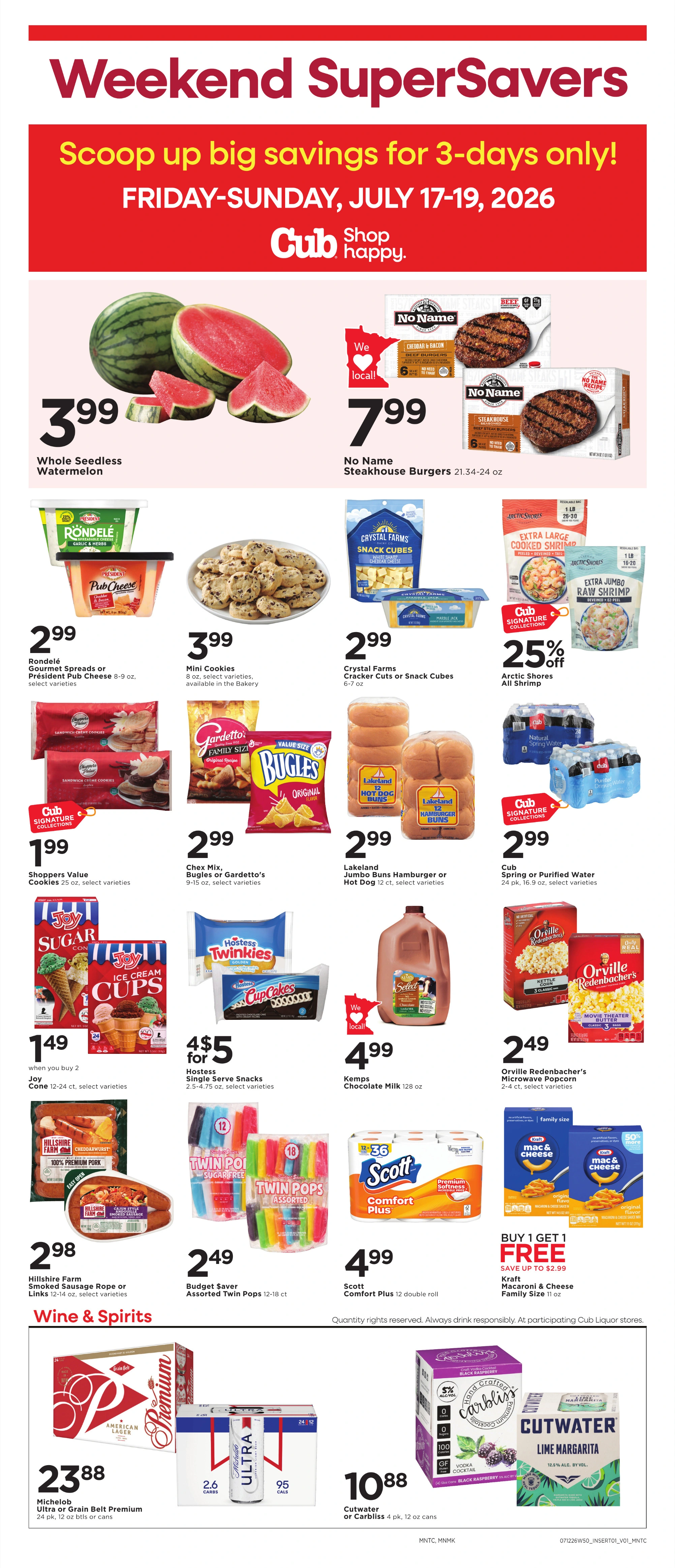 Cub Weekly Ad Page 3