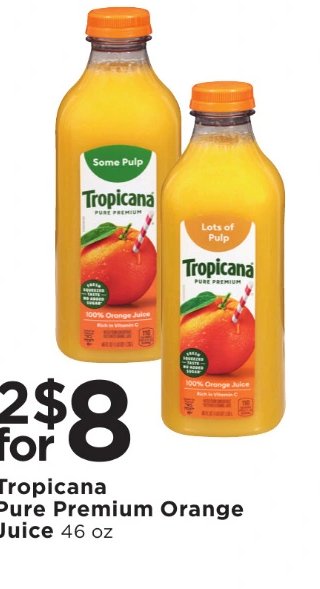 Tropicana Pure Premium Orange Juice