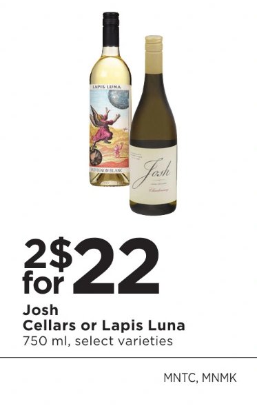 Josh Cellars or Lapis Luna